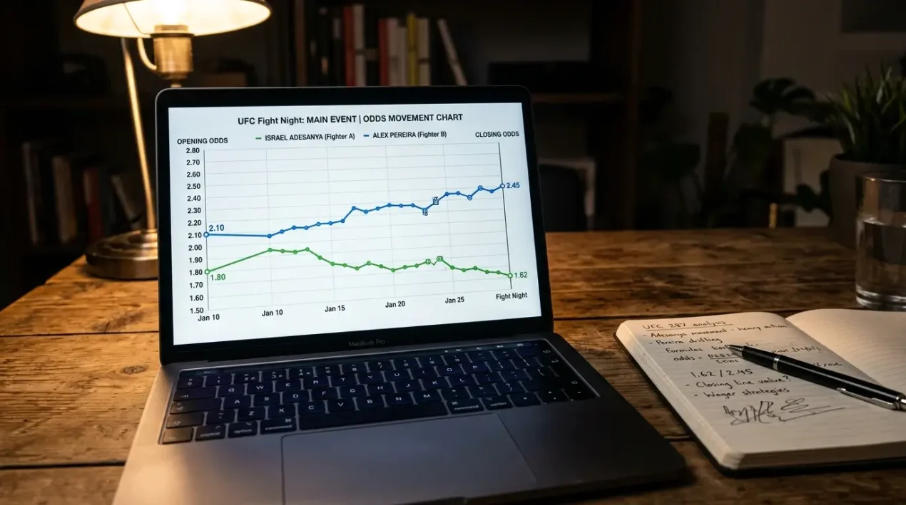 UFC Odds Movement Patterns and Line Shifts